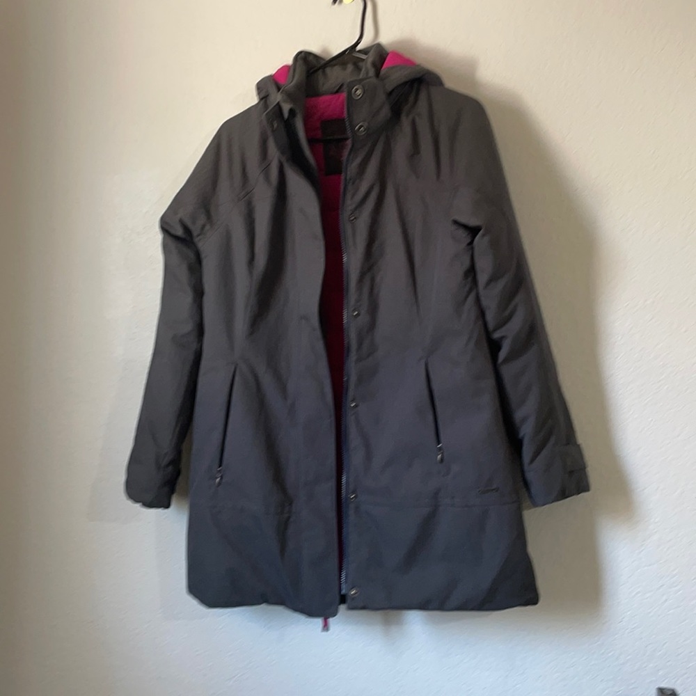 Prana xs puffer long coat